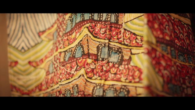 Video Reference: Eye, Window, Human body, Textile, Organism, Font, Art, Tints and shades, Pattern, Symmetry