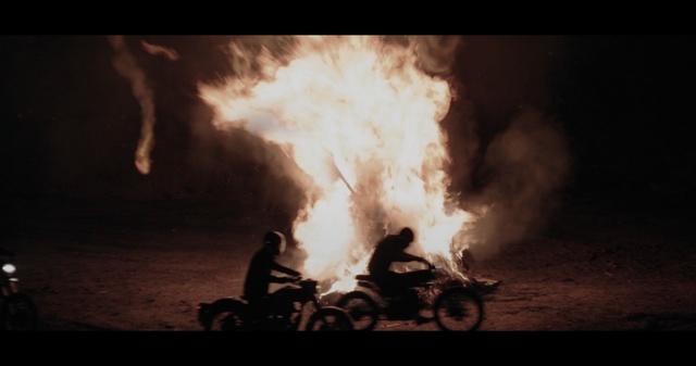 Video Reference: Wheel, Tire, Pollution, Heat, Vehicle, Fire, Gas, Motorcycle, Smoke, Automotive lighting