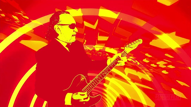 Video Reference: Guitar, Musical instrument, Guitar accessory, String instrument accessory, String instrument, Art, Font, Musical instrument accessory, Red, Musician