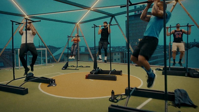 Video Reference: Shorts, Leisure, Sports, Entertainment, Physical fitness, Track and field athletics, Exercise, Fun, Balance, Recreation