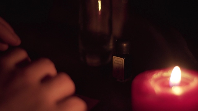 Video Reference: Gesture, Wax, Finger, Flash photography, Candle, Gas, Wrist, Nail, Tints and shades, Thumb
