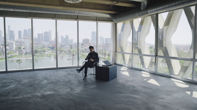 Video Reference: Building, Interior design, Floor, Shade, Wall, Flooring, Real estate, Leisure, Art, City