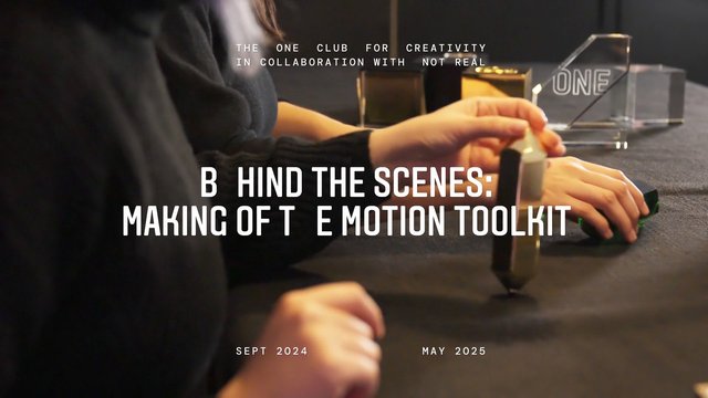 Video Reference: hands, tabletop, workshop, crafting, behind the scenes, title card, collaboration, creative project, toolkit, objects, close-up, indoor, people, design, text overlay, event