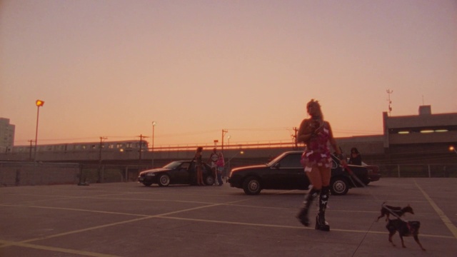 Video Reference: Tire, Sky, Wheel, Vehicle, Car, Mode of transport, Asphalt, Road surface, Aircraft, Dusk