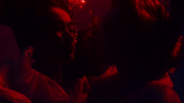 Video Reference: Orange, Sky, Magenta, Entertainment, Darkness, Event, Space, Crowd, Room, Fun