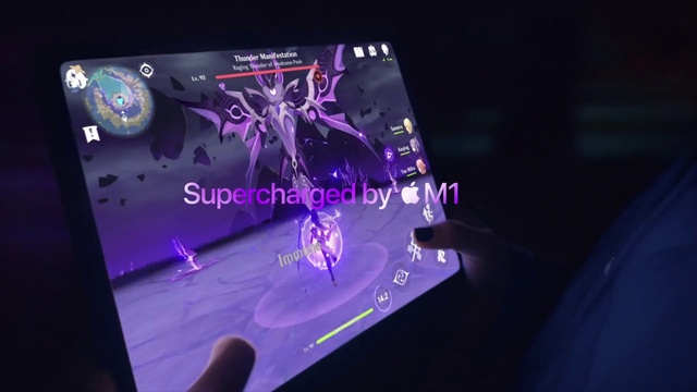 Video Reference: Purple, World, Gadget, Entertainment, Violet, Font, Flat panel display, Magenta, Display device, Visual effect lighting