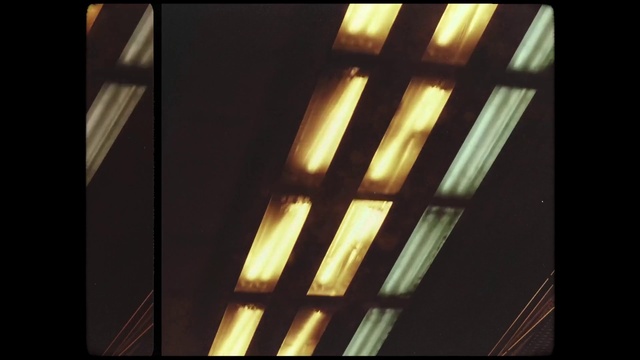 Video Reference: Rectangle, Wood, Amber, Tints and shades, Font, Fixture, Parallel, Pattern, Metal, Composite material