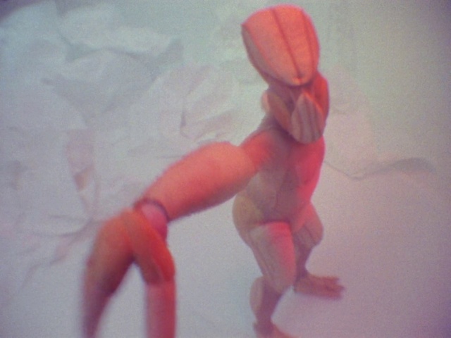 Video Reference: Pink, Knee, Human leg, Thigh, Art, Trunk, Magenta, Electric blue, Fictional character, Carmine