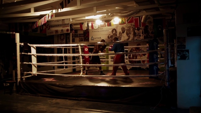 Video Reference: Shorts, Wood, Sports equipment, Helmet, Boxing ring, Combat sport, Striking combat sports, Boxing, Contact sport, Entertainment