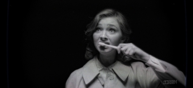 Video Reference: Nose, Lip, Mouth, Jaw, Flash photography, Gesture, Entertainment, Style, Performing arts, Black-and-white