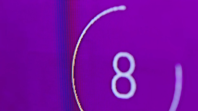 Video Reference: Colorfulness, Purple, Violet, Font, Magenta, Circle, Electric blue, Pattern, Graphics, Macro photography