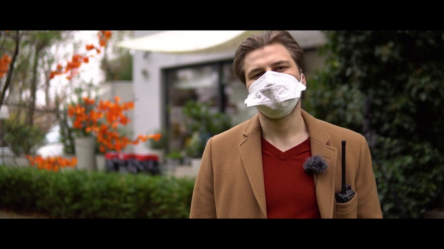 Video Reference: Hairstyle, Plant, Vision care, Ear, Flash photography, Neck, Jaw, Beard, Window, Coat