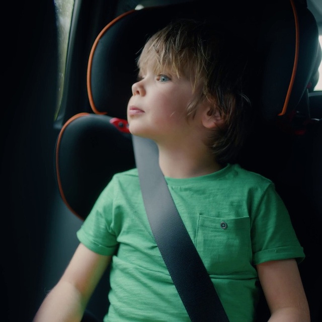 Video Reference: Chin, Facial expression, Mouth, Human, Neck, Flash photography, Gesture, Vehicle door, Happy, Toddler