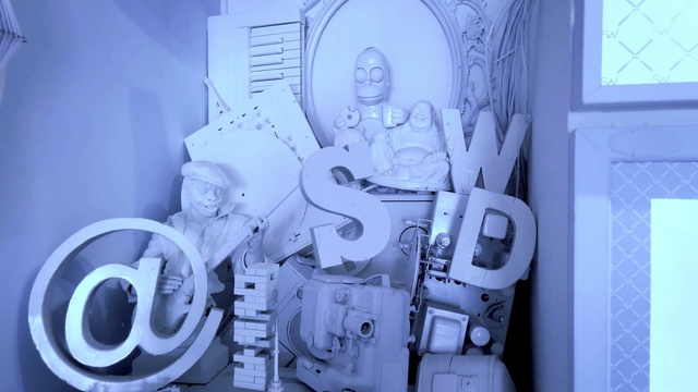 Video Reference: Blue, Automotive design, Art, Font, Astronaut, Space, Technology, Engineering, Machine, Electric blue