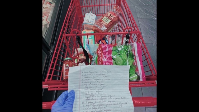 Video Reference: Handwriting, Pink, Font, Red, Shopping cart, Magenta, Motor vehicle, Event, Pattern, Carmine