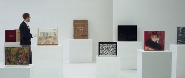 Video Reference: Rectangle, Art, Material property, Wood, Event, Picture frame, Font, Exhibition, Visual arts, Art exhibition