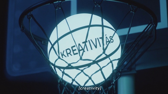 Video Reference: Sky, Font, Gas, Circle, Electric blue, Building, Symmetry, Metal, Signage, Automotive wheel system