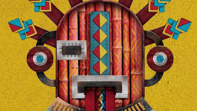 Video Reference: Wood, Art, Red, Line, Symmetry, Pattern, Circle, Tints and shades, Font, Paint