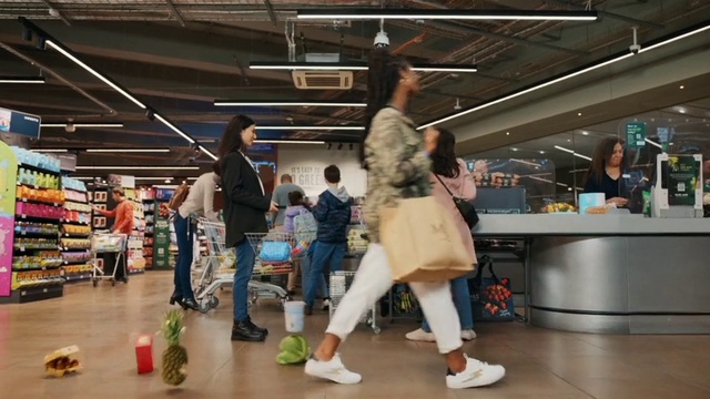 Video Reference: Jeans, Standing, Luggage and bags, Fun, Entertainment, Flooring, Sneakers, Leisure, Youth, Event