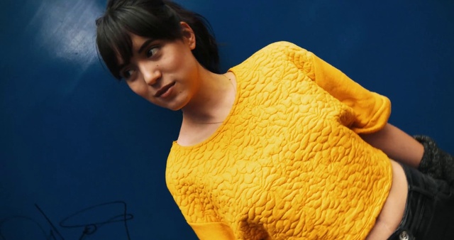 Video Reference: Hair, Face, Lip, Chin, Hairstyle, Arm, Eye, Shoulder, Facial expression, Human