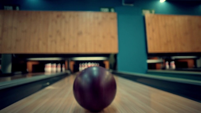 Video Reference: Bowling, Bowling equipment, Bowling pin, Sports equipment, Bowling ball, World, Wood, Flooring, Ball game, Floor
