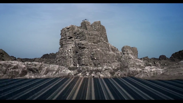 Video Reference: Sky, Cloud, Nature, Mountain, Natural landscape, Bedrock, Asphalt, Terrain, Formation, Tree