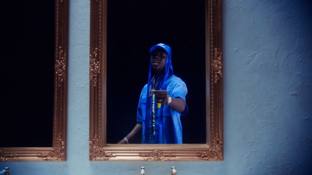 Video Reference: Blue, Purple, Wall, Wood, Tints and shades, Electric blue, Event, Facade, Fun, Rectangle