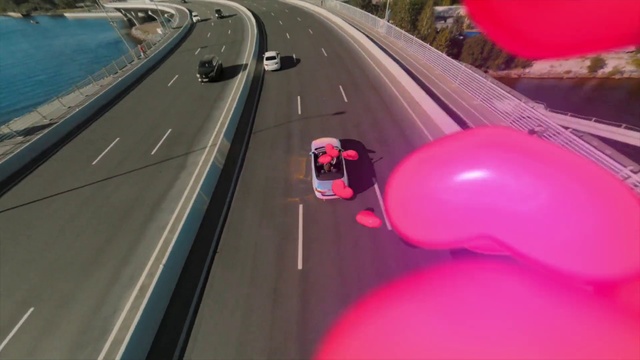 Video Reference: Car, Vehicle, Automotive lighting, Motor vehicle, Automotive design, Asphalt, Mode of transport, Road surface, Automotive mirror, Plant