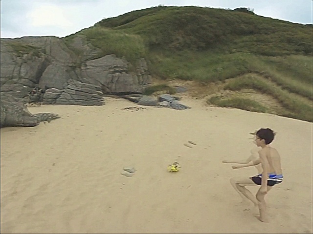 Video Reference: Sky, Ecoregion, Mountain, Cloud, Coastal and oceanic landforms, Terrain, Slope, Shorts, Landscape, Beach