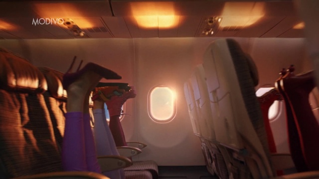 Video Reference: Aircraft cabin, Aircraft, Air travel, Automotive design, Airplane, Aerospace manufacturer, Event, Airline, Head restraint, Ceiling