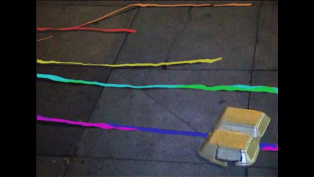 Video Reference: Rectangle, Wood, Flooring, Tints and shades, Electrical wiring, Wire, Electrical supply, Cable, Magenta, Electric blue