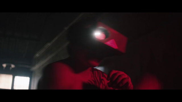 Video Reference: Flash photography, Sleeve, T-shirt, Font, Midnight, Elbow, Automotive lighting, Magenta, Darkness, Event