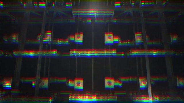 Video Reference: Colorfulness, Pattern, Electric blue, Parallel, Font, Visual effect lighting, Symmetry, Engineering, Science, Gas