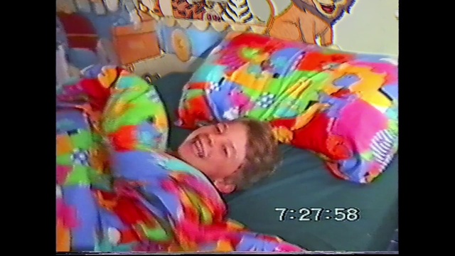 Video Reference: Product, Organism, Happy, Adaptation, Leisure, Magenta, Font, Toddler, Comfort, Event