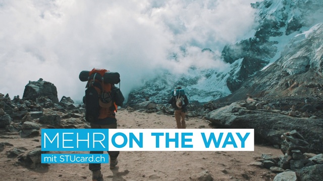 Video Reference: Cloud, Sky, Ecoregion, Nature, Mountain, Highland, Travel, Hiking equipment, Luggage and bags, Mountainous landforms