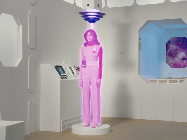 Video Reference: White, Purple, Interior design, Pink, Art, Violet, Sculpture, Magenta, Statue, Space