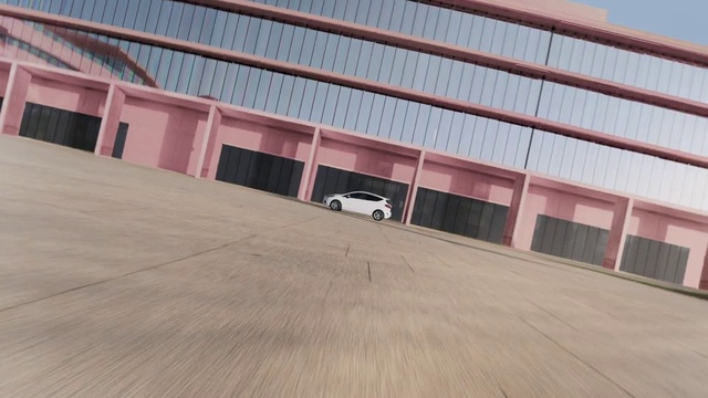 Video Reference: Land vehicle, Tire, Car, Vehicle, Automotive tire, Automotive design, Building, Wheel, Asphalt, Road surface