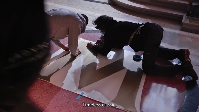 Video Reference: Dog, Carnivore, Flooring, Floor, Companion dog, Tints and shades, Dog breed, Working animal, Comfort, Hardwood