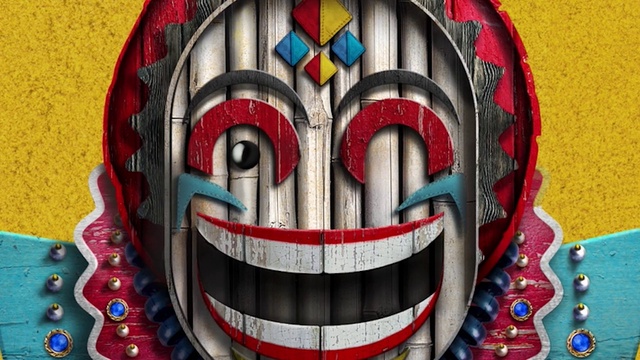 Video Reference: Font, Art, Red, Pattern, Circle, Flag of the united states, Symmetry, Symbol, Close-up, Event