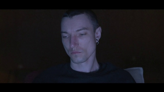 Video Reference: Flash photography, Jaw, Eyelash, T-shirt, Space, Midnight, Fun, Electric blue, Darkness, Art
