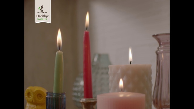 Video Reference: Candle, Wax, Light, Candle holder, Material property, Fire, Flame, Event, Gas, Building material