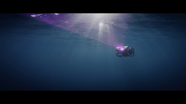Video Reference: Water, Atmosphere, Azure, Purple, Underwater, Underwater diving, Violet, Magenta, Electric blue, Technology
