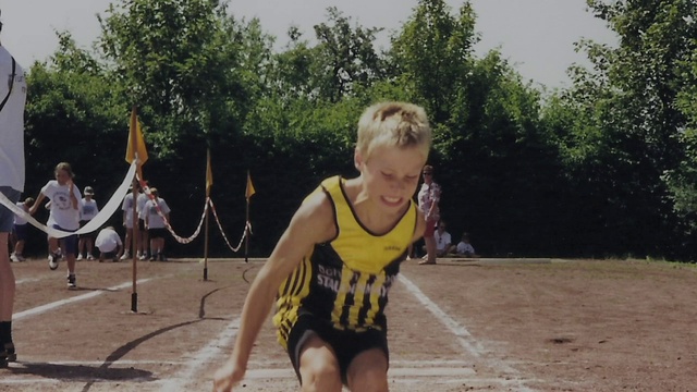 Video Reference: Tree, Sky, Leisure, Vest, Competition event, People in nature, Fun, Sports, Toddler, Recreation