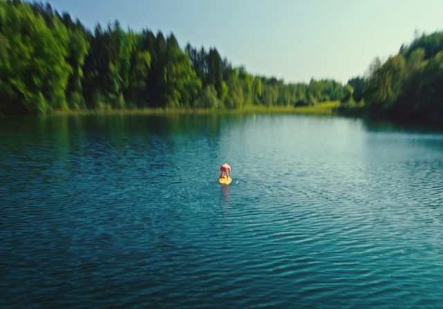 Video Reference: Water, Sky, Plant, Azure, Natural landscape, Liquid, Tree, Lake, Lacustrine plain, Bank