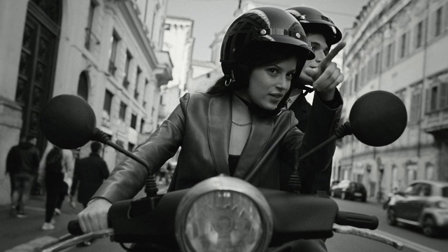 Video Reference: Photograph, Helmet, Motor vehicle, White, Vehicle, Black, Human, Automotive lighting, Automotive design, Mode of transport