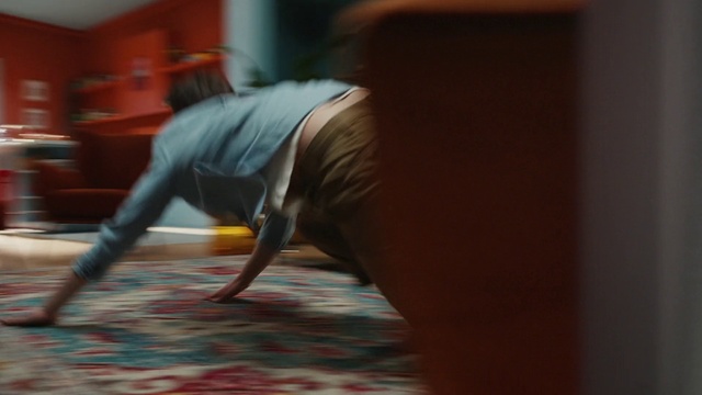 Video Reference: Wood, Knee, Waist, Thigh, Sportswear, Exercise, Flooring, Chest, Hardwood, Elbow