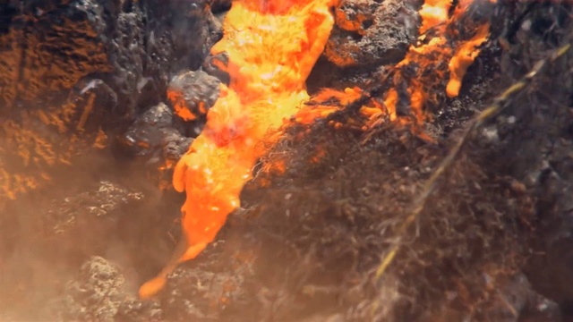 Video Reference: Ash, Orange, Heat, Flame, Sky, Event, Fire, Gas, Wood, Soil