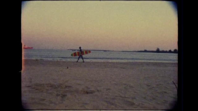 Video Reference: Water, Sky, Surfboard, Surfing, People on beach, Body of water, Beach, Horizon, Surfing Equipment, Wind wave