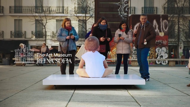 Video Reference: Trousers, Standing, Leisure, Fun, City, Recreation, Event, Street, Pedestrian, Sitting