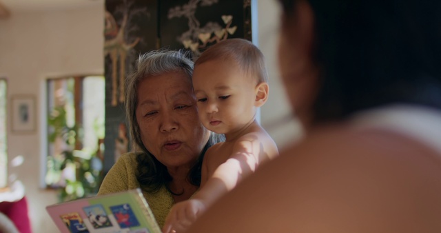 Video Reference: Happy, Toddler, Leisure, Fun, Sharing, Event, Child, Room, Sitting, Baby